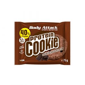 BODY ATTACK - Protein Cookie "Double Chocolate Chips" 75g